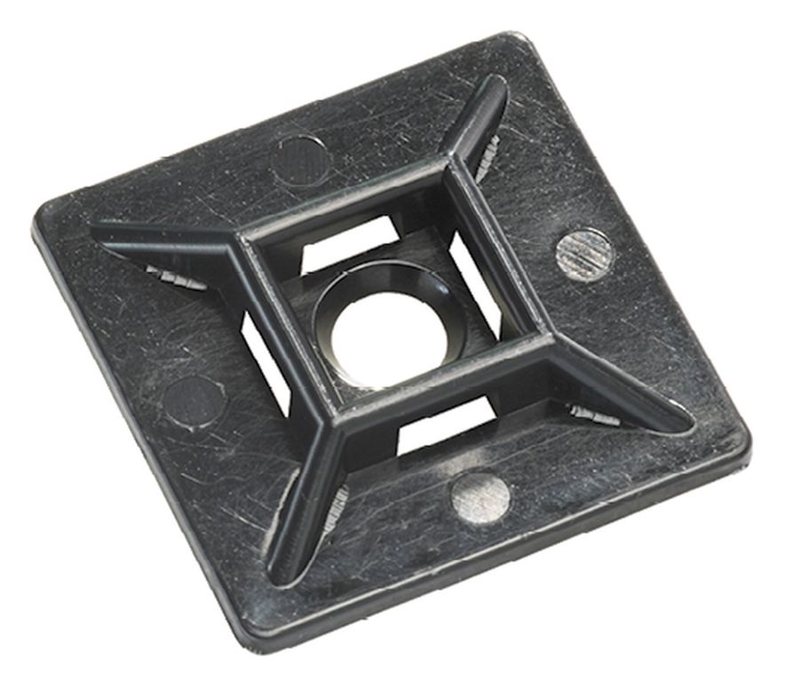 [ABM2S100] Plaque autocollante 28 x 28 mm, noir