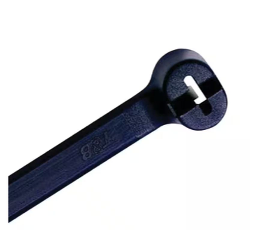 [TY525MXR] Kabelbinder mit Metallzunge, 186 x 4.8 mm, schwarz