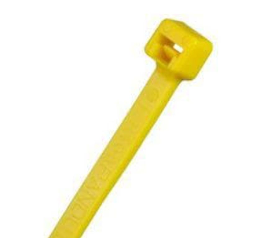 [PLT1.5GE] Kabelbinder, 150 x 3.6 mm, Farbe = gelb