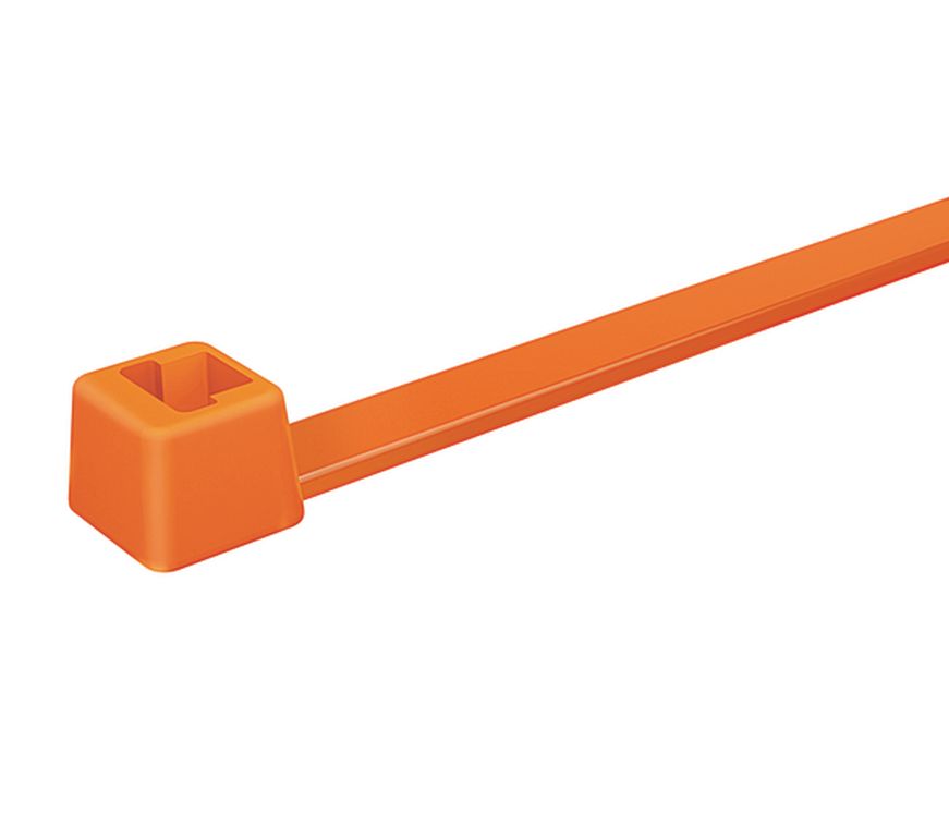 [PLT3OR] Kabelbinder, 282 x 4.8 mm, Farbe = orange