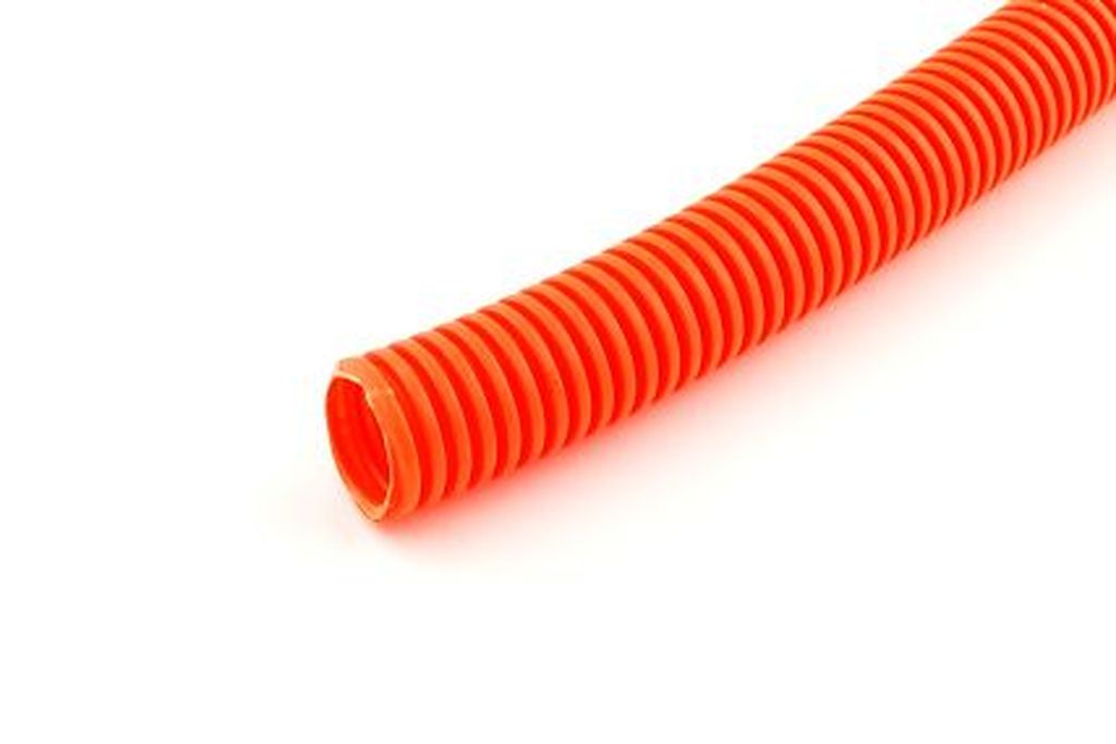 [940013] Tuyau ondulé Polyflex orange fermé NW13, prix au mètre