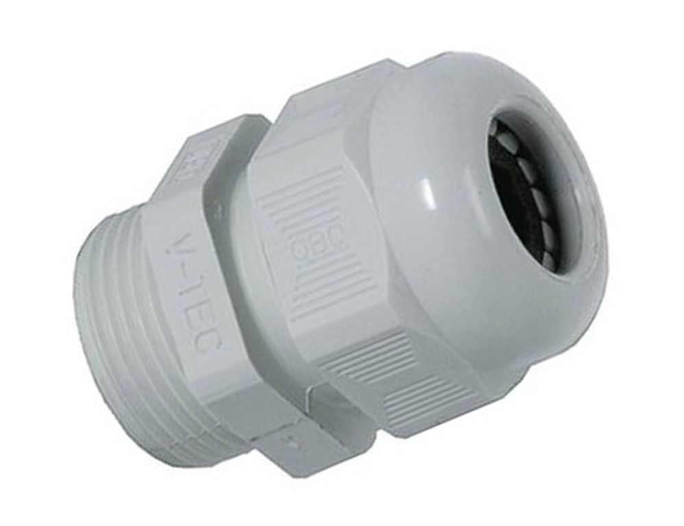 [PG.11] Kabelverschraubung PG11 grau  5-9mm mit Gegenmutter