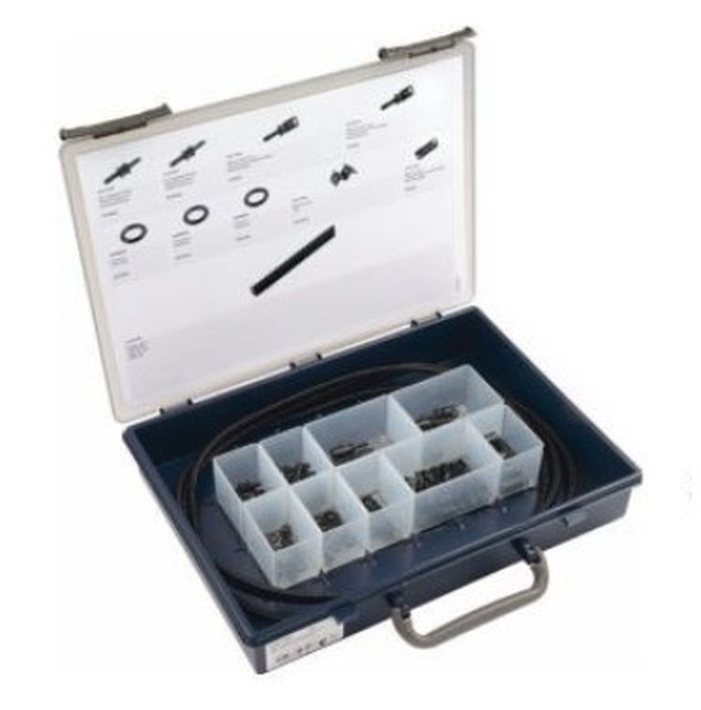Kit de réparation pour conduites de lave-glace, contenu 159 pièces