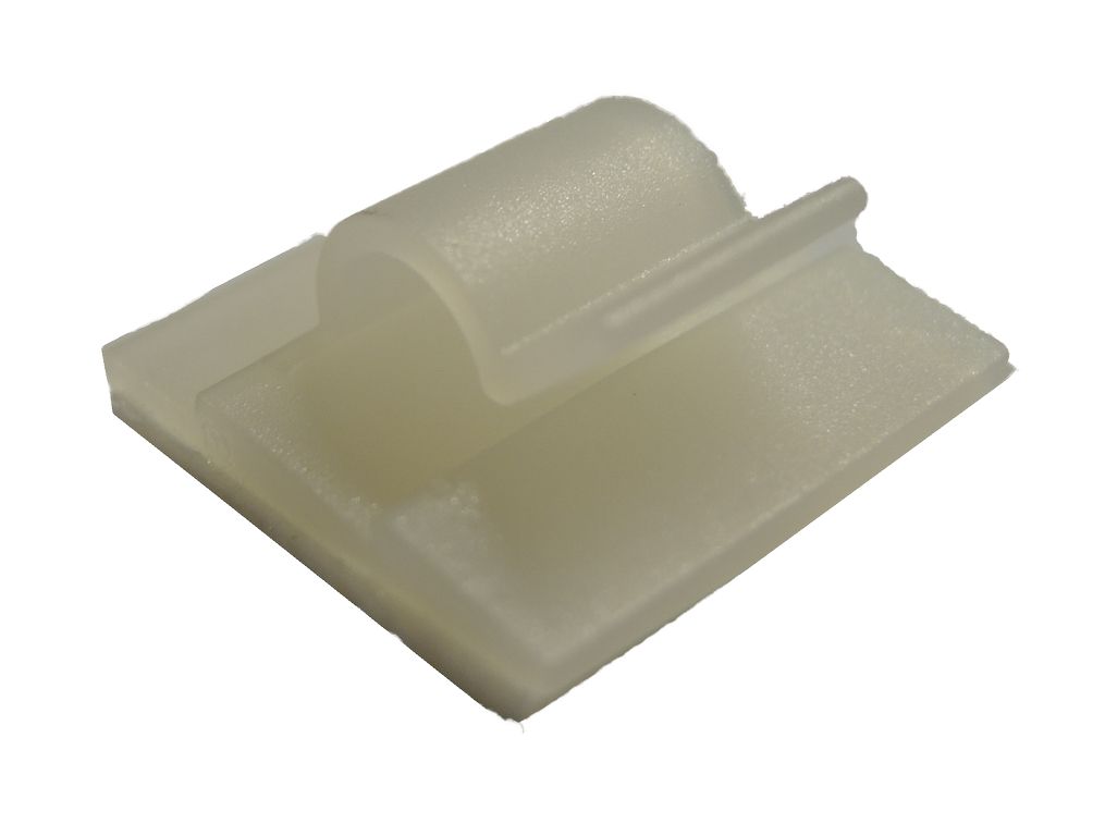 [014000073-VPE] Kabelklemme mit Klebsockel 4.5 x 5 x 10mm