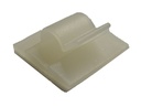 Kabelklemme mit Klebsockel 4.5 x 5 x 10mm