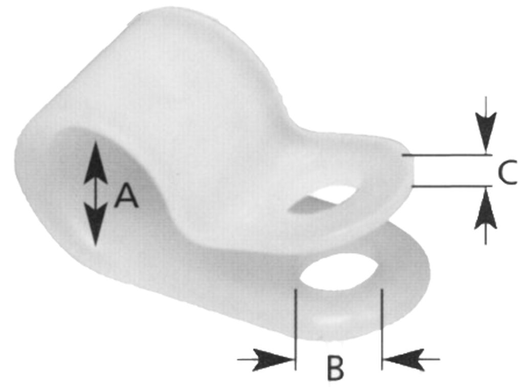 [413050001] Serre-câble plastique Ø 9.5mm
