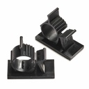 Support de câble autocollant, réglable, Ø 12,6-15,4