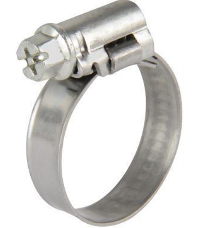[50.268.204] Schlauchbride Ø 16 - 27, Breite 9mm, DIN 3017-1