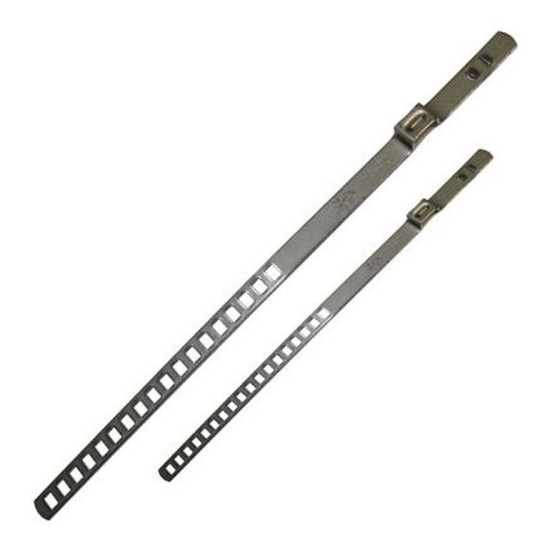 [47310001740X110] Collier à bande perforée inox, largeur: 7mm Ø: 40-110mm