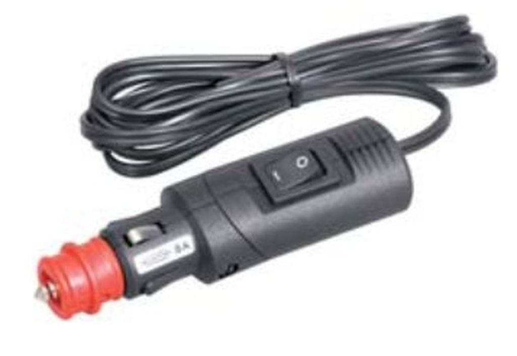[51.306.019] Universalstecker 2-pol mit Schalter, Ein / Aus, 12-24V