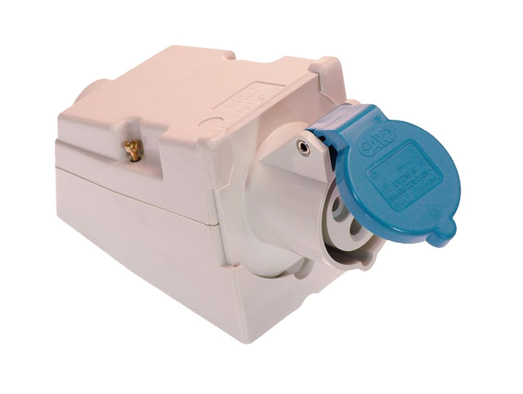 [014005003] Wandsteckdose  CEE 16A 3-pol, 230V