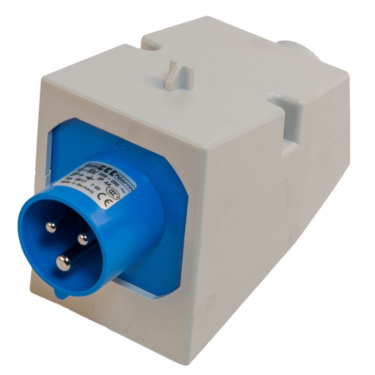[014005004] Wandgerätestecker  CEE 16A 3-pol, 230V