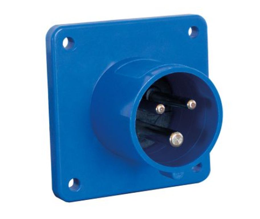 Prise encastrée 3 pôles CEE 16A, 230V