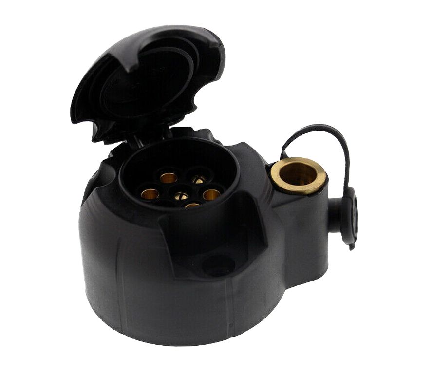 [014000135] Steckdose 7-pol Kunststoff (756)