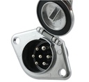 Steckdose 7-pol Alu, EURO- N, 24V  Typ N31