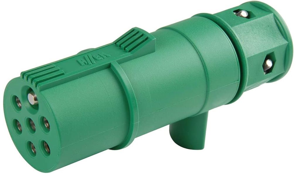Fiche 7 pôles plastique, EURO-S 24V type S