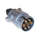 Fiche 7-pol Alu type Menbers