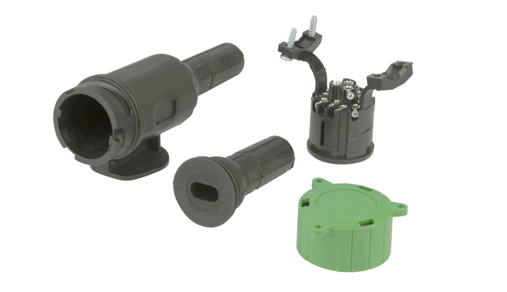 Connecteur 13 broches en plastique, pivotant (Menbers)