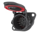 Steckdose 15-pol  24V Typ Jäger, wasserdicht z.crimpen