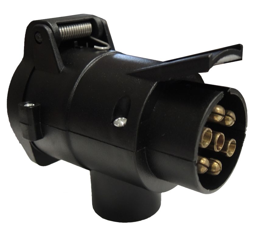 [014000212] Adaptateur court 7 vers 13 pôles, voiture / remorque