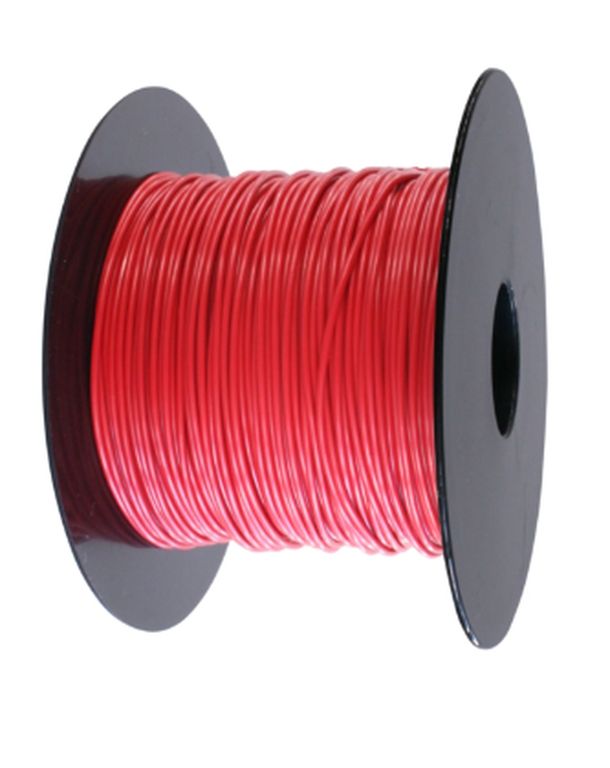 [08.801.075.15] Kabel 1 x 0.75 mm²,  FLRY-B, rot  1 Rolle = 100m