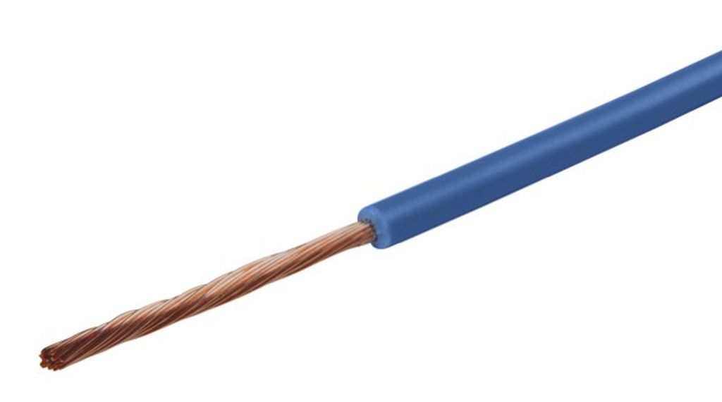 Kabel 1 x 1,5 mm², ID FLY, blau  1 Rolle = 50m
