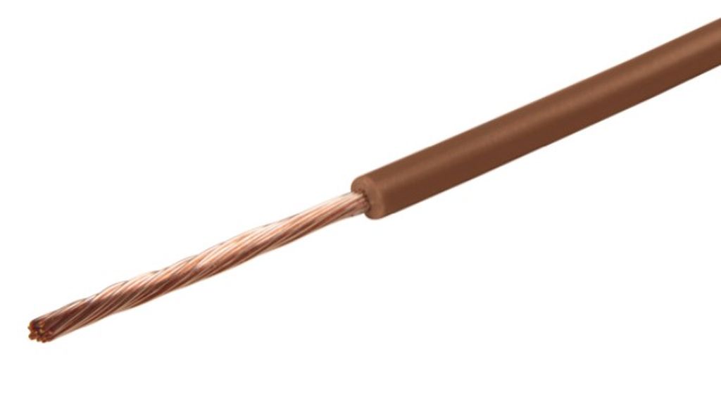 Câble 1 x 1.5 brune VP 50m