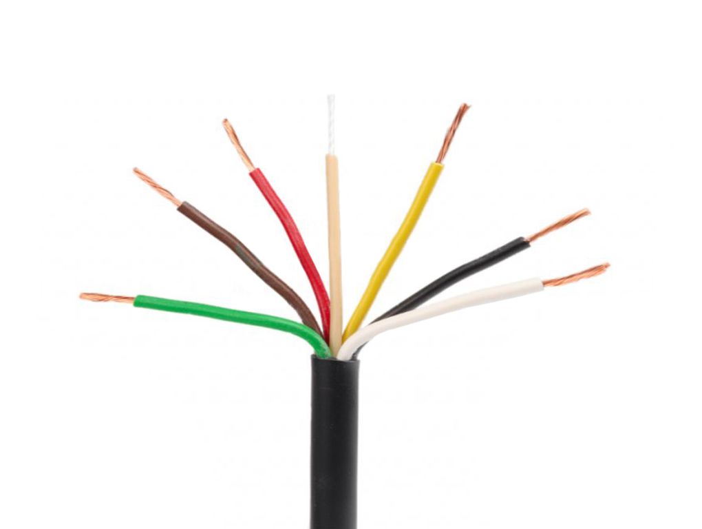 [08.806.075] Kabel   6-pol 0,75mm², 1 Rolle = 50m