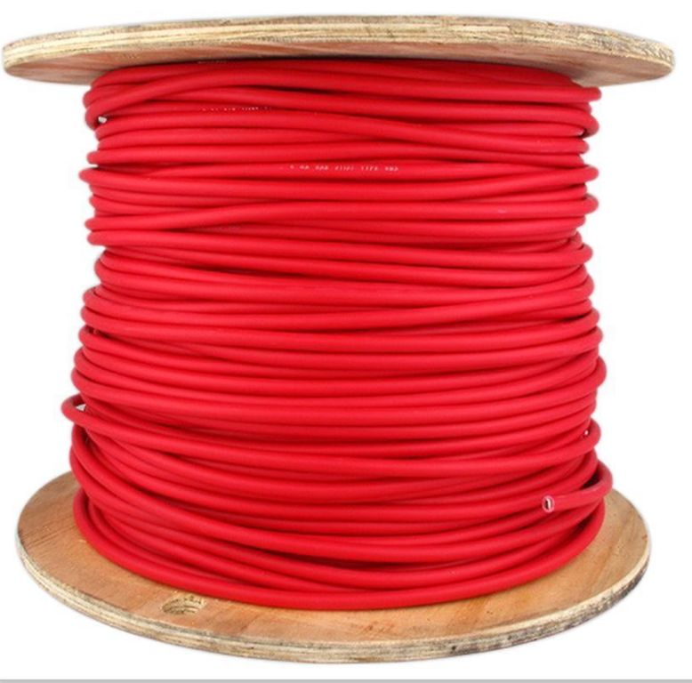 [08.801.253.5] Anlasserkabel 25mm² (5.2) rot hochflexibel 1 Rolle = 250m