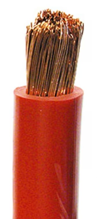 Câble 50mm² rouge hautement flexible par / m