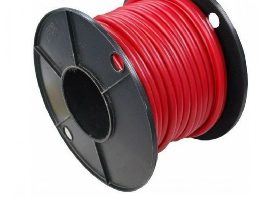 Anlasserkabel 50mm² rot hochflexibel 1Rolle = 25m