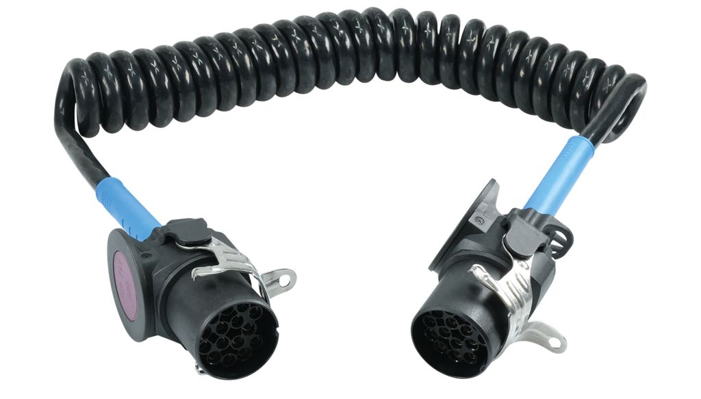 [51276351] Câble spiralé 15 pôles 24V , longueur 3.5m