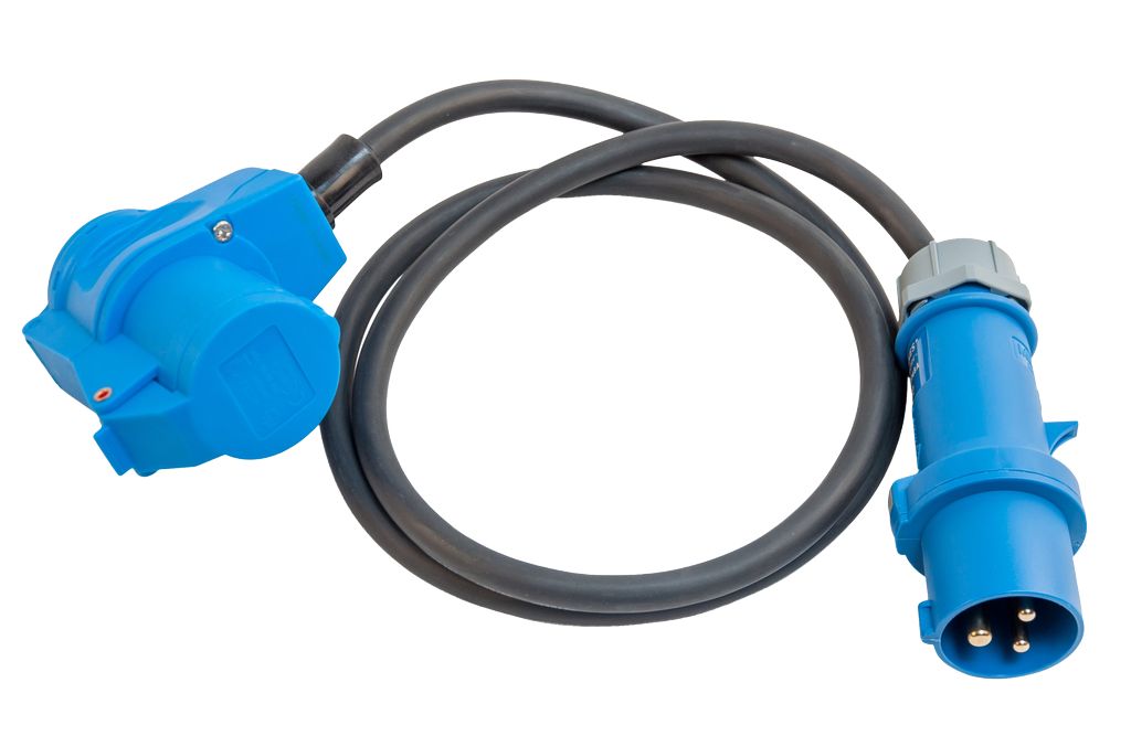 [014005013] Verlängerungskabel CEE 16A 3-pol  1.5m Stecker + Dose