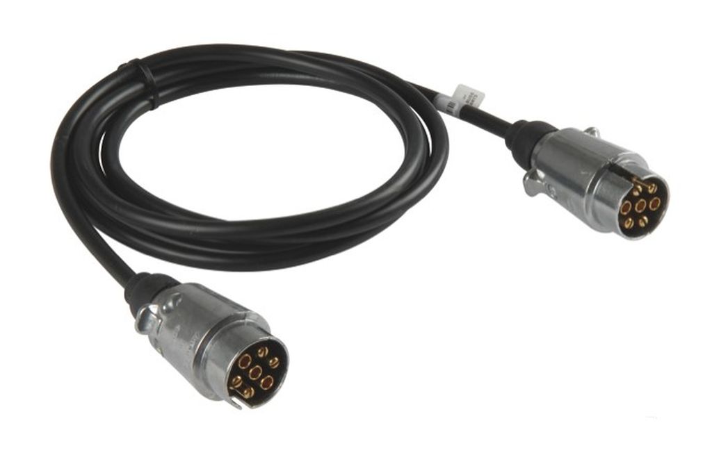 [51.276.547] Verlängerungskabel  7-pol  3m Alu Stecker + Stecker