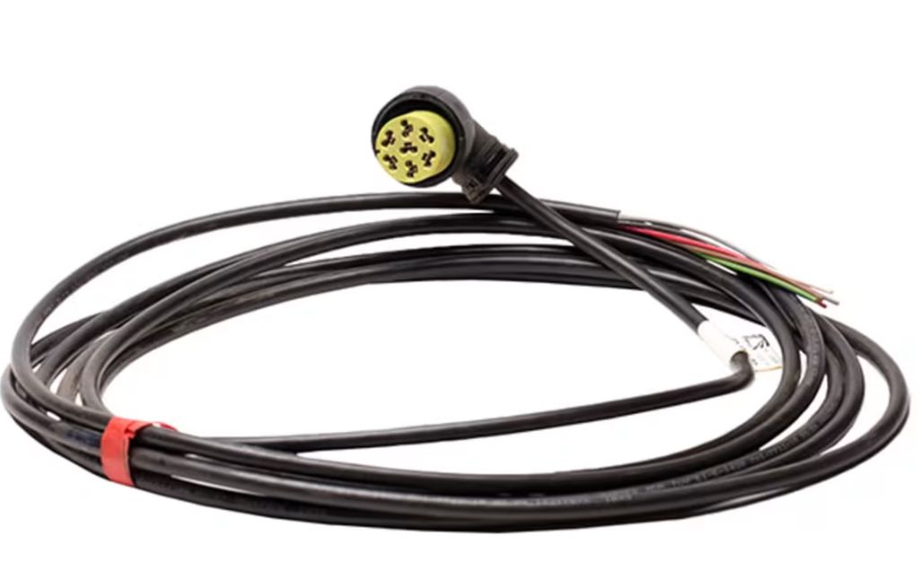 [68-2408-027] Câble de connexion 7-pol. gauche jaune 5m