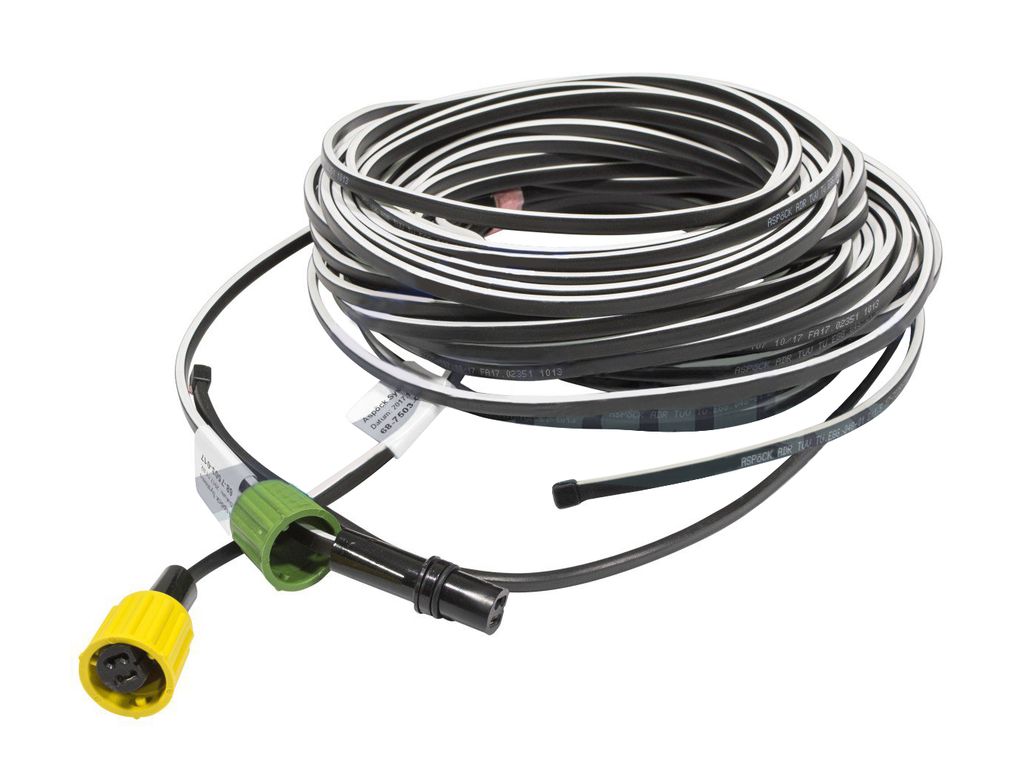 Câlbe plats set, gauche/droite, 2-pol. ASS, raccord-P&R