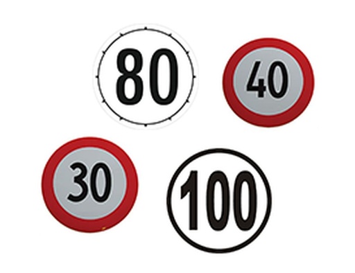 AUTOCOLLANTS KM/H