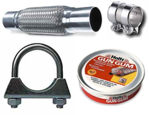 ACCESSOIRES D'ECHAPPEMENT, TUYAUX FLEX