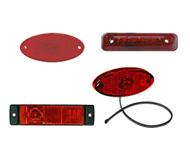 LED FEUX DE POSITION ROUGE 12V