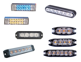 FEUX D’AVERTISSEMENT LED AVANT / ARRIÈRE
