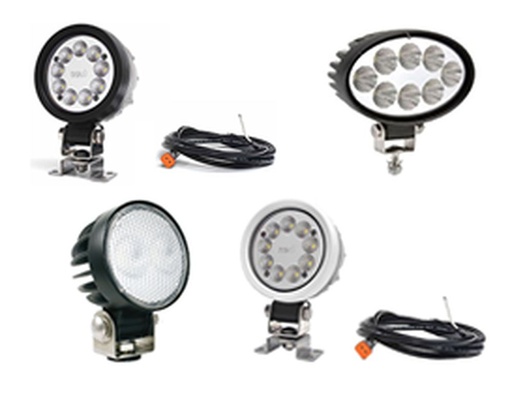 LED PHARE DE TRAVAIL ROND / OVAL