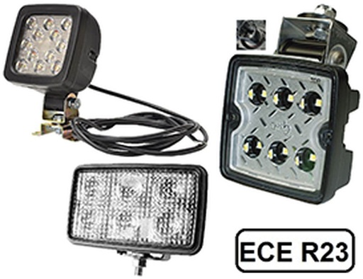 LED PHARE DE TRAVAIL - RECUL