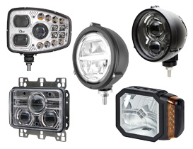 PROJECTEURS LED EN SAILLIE ET ENCASTRÉS