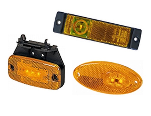 LED FEUX DE POSITION LATÉRAL JAUNE
