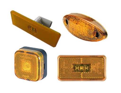 LED FEUX DE POSITION LATÉRAL JAUNE
