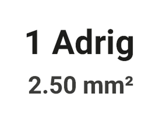 1 FILS  2.50 MM2