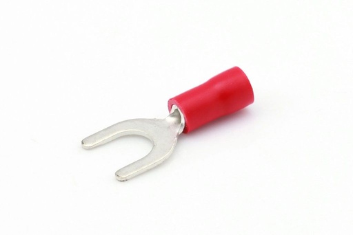 Cosses isolés 0.5 - 1.0 M6 rouge