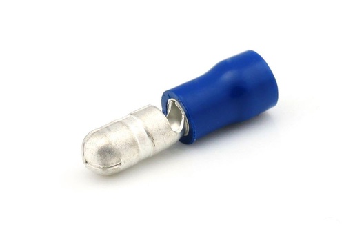 Cosses isolés 5mm bleu 1.5 - 2.5