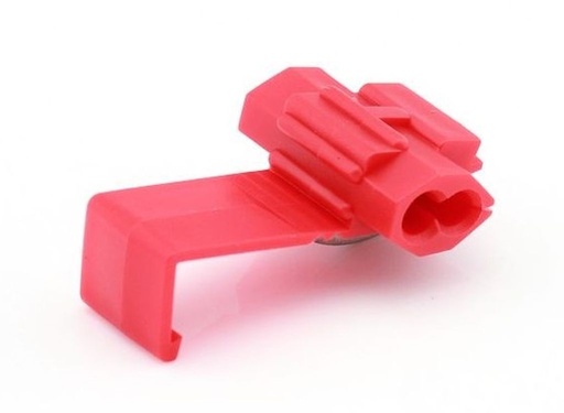 Cosses voleuses de courant 0.5 - 1.0 rouge