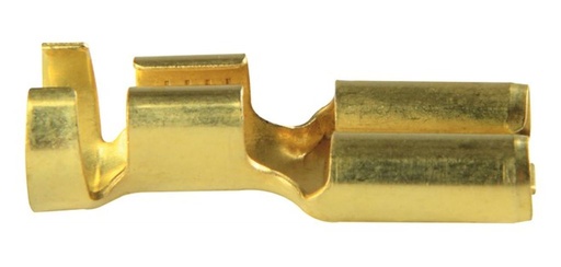 Cosses plate 4.0 - 6.0mm², enfichage 6.3 x 0.8mm